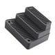thumbnail image 4 of Rampa para caja de arena automática para gatos, escalera para arena para gatos, almohadilla lavable, extraíble con filtro, estribo de 3 escalones para Gris oscuro, 4 of 8