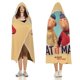 thumbnail image 3 of Pat y Mat Manta Capa con Capucha Anti-Bolitas, Manta de Lana Ártica Suave, Manta Portátil de Felpa Ligera y Lujosa, Poncho para Siesta en Casa y Oficina, 100*130cm, 3 of 6