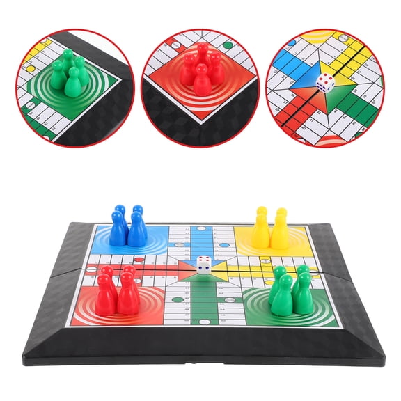 WEUVEB PP Outdoor Flying Chess Set Multi for Party Travel and Family