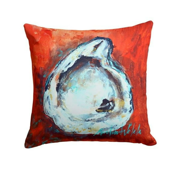 Char Broiled Oyster Fabric Decorative Pillow