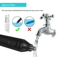 thumbnail image 2 of Upgraded Nose Hair Trimmer for Men, Professional Painless Nose Hair Remover for Men and Women, Electric High-speed Rotating Waterproof Stainless Steel Nose Hair Trimmer, Black, 2 of 6