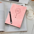thumbnail image 4 of A5 Notebook 200 Pages Ruled Lined Interior, Suede Pu Leather Cover, with Pen Loop And Bookmark, 9 Colors for Business Study, A Notebook, 4 of 5