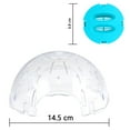 thumbnail image 3 of Hamster Exercise Ball Small Hamster Running Ball Transparent Plastic Hamster Ball Wheel, 3 of 5