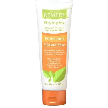 Medline Remedy Phytoplex Z-Guard Skin Protectant Paste, 4 oz (Pack of 2)