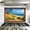 Color 2, variant on Kitchen Backsplash Peel and Stick Wall Murals Coastal Picture Beach Beach Theme Window Seascape Removable Mural 35.4"W x 23.6"H, Oil Proof Vinyl Wallpaper for Fireplace & Behind Stove