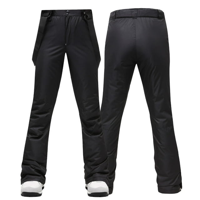 Pantalon à Bretelles de Planche à Neige Imperméable et Isolé pour Femmes, Salopette de Ski de Neige