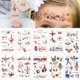 thumbnail image 3 of Pegatina de tatuaje temporal impermeable para niños, tatuajes coloridos con nota musical para hombres, mujeres y niños, calcomanías de Festival de fiesta, 3 of 4