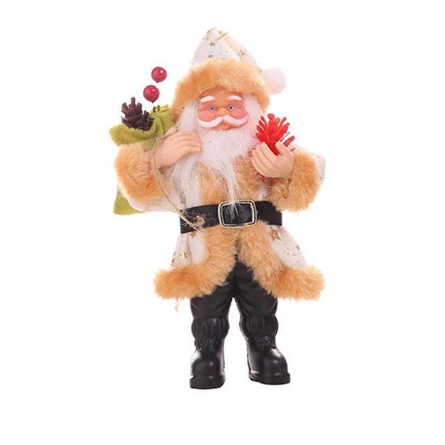 Decoración navideña Adornos de muñecas Regalos para niños Adornos de Papá Noel Colgante