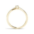 thumbnail image 3 of 1/8 Carat T.W. Diamond Split Shank Classic 10kt Yellow Gold Engagement Ring, 3 of 5