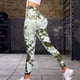 thumbnail image 3 of Gibobby Leggings de yoga para mujer Pantalones de yoga sin teñidos con , pantalones deportivos de cintura alta y levantamiento de cadera, pantalones(Verde,M), 3 of 5