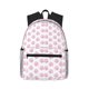 thumbnail image 1 of Balery Pink Paw Mochila para Mujeres y Hombres, Mochila Ligera Casual para Viajes, Mochila Clásica Básica para la Universidad, 1 of 6