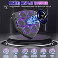 thumbnail image 2 of Music Boxing Machine for Parent-Child Sport Games，Upgraded Smart Music Boxing Wall Mounted Smart Punching Target Training Pad with Boxing Glove Exercise Equipment Home for Adults（BLACK）, 2 of 8