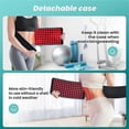 thumbnail image 5 of Infrared Lamp Red Light Therapy Device Band - Body Red Light Therapy 3-in-1 Chip 660nm&850nm, Red Light Therapy with Timer Relaxes Muscles, Relieves B, 5 of 5