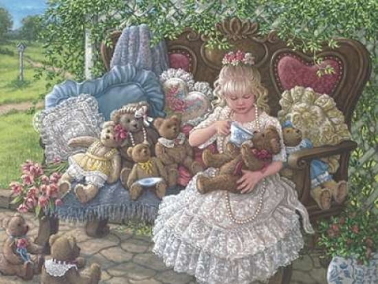 Hollys Bears Canvas
