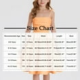 thumbnail image 2 of Generic Girls Summer Gauze Dresses Spaghetti Strap Smocked Dress A-Line Double Layered Beach Sundress for 8-15 Years, 2 of 7
