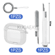 thumbnail image 2 of 2en1 Funda Protector Tpu Para AirPods 4 Case +limpiador Xtellar transparente, 2 of 3