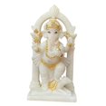 thumbnail image 4 of Estatua del dios hindú Ganesha, figura de centro de mesa, obra de , artesanía, escultura de Buda para decoración de mesa de oficina, 4 of 8