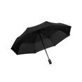 thumbnail image 1 of Inteprter Paraguas automático Práctico equipo de lluvia multipropósito Paraguas impermeables Práctico Bumbershoot Sunny Protecting Paraguas de lluvia vinilo negro, 1 of 6