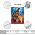 thumbnail image 2 of Dragon Wings Of Fire Canvas Wall Art Painting Artwork Picutures Wall Decor for Home Decorations Wall Decor Posters, 2 of 8