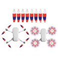 thumbnail image 5 of 8pcs 4726F Hélices de bajo ruido para DJI Mavic Mini (Blanco Rojo Azul) Likrtyny Para estrenar, 5 of 5