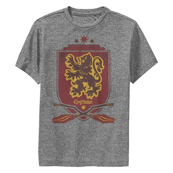 Boy's Harry Potter Gryffindor House Shield Performance Graphic T-Shirt