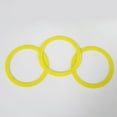 thumbnail image 2 of 2pcs Flush Seal Rings Replacement Silicone Seal Rings Bathroom Toilet Repair Parts, 2 of 8