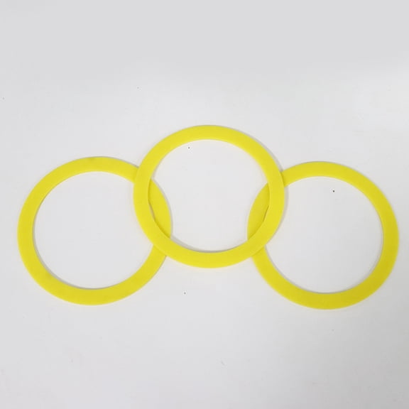 OULII 2-Pack Silicone Toilet Flush Washer Replacement Seals for Bathroom Toilet Repair Parts