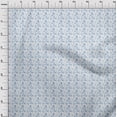 thumbnail image 4 of oneOone Cotton Poplin Medium Blue Fabric Leaves Sewing Craft Projects Fabric Prints By Yard 56 Inch Wide, 4 of 5