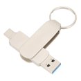 thumbnail image 4 of Keychain Flash Drive 2 in 1 OTG USB3.0 TO USB C Mobile Phone Computer Dual Use 360° Rotation U Disk 64GB, 4 of 5