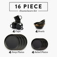 thumbnail image 4 of Barebones Enamelware Dining Collection - Charcoal, 4 of 5