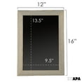 thumbnail image 3 of Rustic Wooden Magnetic Kitchen Chalkboard Sign - 12x16 Inch Graywash Framed Hanging Chalk Board for Farmhouse Decor, Wedding, Restaurant &amp; Home 12x16 Inches, 3 of 7