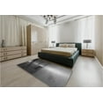 thumbnail image 4 of Ahgly Company Indoor Round Patterned Iridium Black Area Rugs, 8' Round, 4 of 6