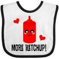 thumbnail image 3 of Inktastic Ketchup Lover Funny Boys or Girls Baby Bib, 3 of 4