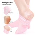 thumbnail image 2 of ievspot Gel Moisturizing Socks, Feet Treatment Silicone Crew Socks , for Dry Cracked Heel Care, 2 of 8