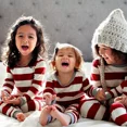 thumbnail image 3 of Ropa de Feliz Año Nuevo 2025 Conjunto de pijamas a juego para madre, padre e hijos para familia/parejas Pijamas navideños suaves Look familiar, 3 of 5