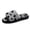 A-Dark Gray686, variant on Bibifish Mens Womens Plush Slippers Fall Winter -Lined Thick Soft Non- Fuzzy Slippers Indoor Cozy House Slippers