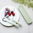 thumbnail image 3 of Juego de 3 piezas Flatware VANRA de acero inoxidable para niños con funda, 3 of 7