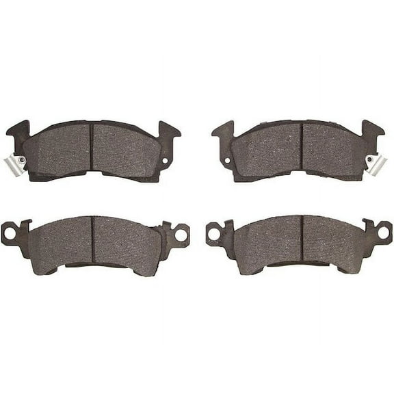 Rear Brake Pad Set - Compatible with 1976 - 1978 Cadillac Eldorado 1977