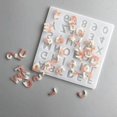 thumbnail image 3 of Molde de resina epoxi UV con letras del alfabeto y números para colgantes de joyería hechos a mano, 3 of 5