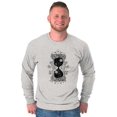 thumbnail image 5 of Hourglass Celestial Symbol Beautiful Long Sleeve TShirt Men Women Brisco Brands X, 5 of 6