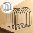 thumbnail image 1 of Organizador de archivos de escritorio, suministros de oficina, soporte de metal resistente e independiente para carpetas de archivos, soporte para Negro, 1 of 8