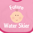 thumbnail image 4 of Inktastic Future Water Skier Boys or Girls Baby Bib, 4 of 4