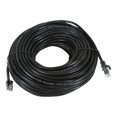 thumbnail image 1 of Monoprice FLEXboot Series - Patch cable - RJ-45 (M) to RJ-45 (M) - 100 ft - UTP - CAT 5e - booted, snagless, stranded - black, 1 of 2