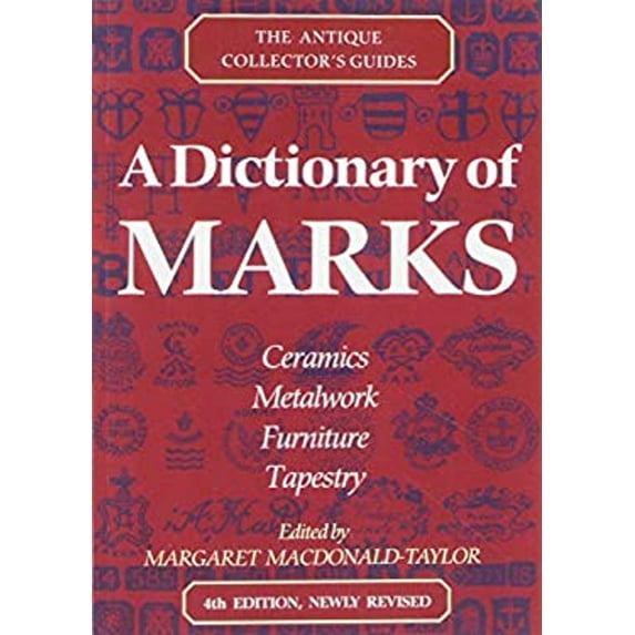 Pre-Owned A Dictionary of Marks (Paperback) 0712653031 9780712653039