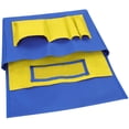 thumbnail image 4 of Laklulu Bolsillo trasero para silla, bolsa de almacenamiento para asiento escolar, 6 bolsillos, organizador para respaldo de silla de aula, bolsa para lápices, respaldo de silla, bolsillos para, 4 of 6
