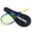 1pc Green (Free Bag), variant on Blue-Leap Carbon Fiber Tennis Racket, 345±10g Strung, 60-65lbs, Shock-Absorbing, Suitable for Professional Strength Athletes
