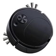 thumbnail image 2 of 3 in 1 Automatic Vacuum Cleaner, Quiet, Rechargeable, Smart, Sweeping Robot for Hair, Dust, Stains, Black, 2 of 4