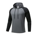 thumbnail image 1 of Birdeem Man Color Match Drawstring Quick-Dry Hooded Hoodie, 1 of 4