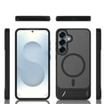 thumbnail image 4 of Allytechgroup Case for Samsung Galaxy S25 Edge with Kickstand [Compatible with MagSafe], Slim Stand Lightweight Hard PC Back Shell & Soft TPU Bumper Shockproof Cover Anti-Slip Phone Cover, Rose, 4 of 4