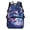 Wolf Galaxy, variant on Yuyamidu Wolf Kids Backpack for Boys Girls Galaxy School Bookbag, Lightweight Kids Travel Backpacks Zip Closure School Bags Shoulder Bags for Children